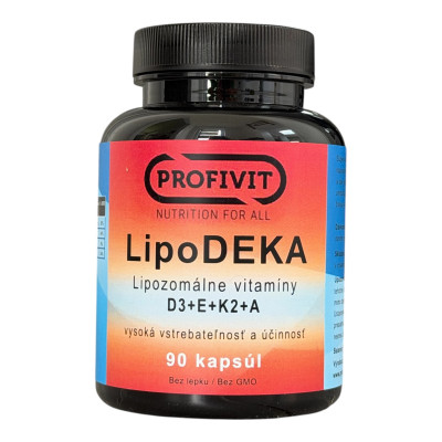 Liposomální vitamíny D3 + E + K2 + A